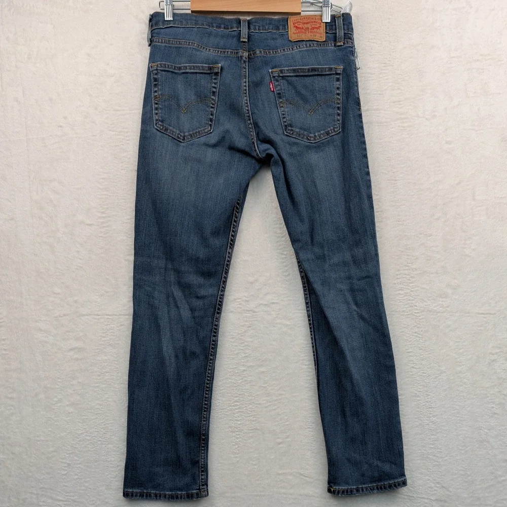 Levi's 511 Jeans Men's 33x29 Blue Faded Slim Fit Red Tab Americana Streetwear